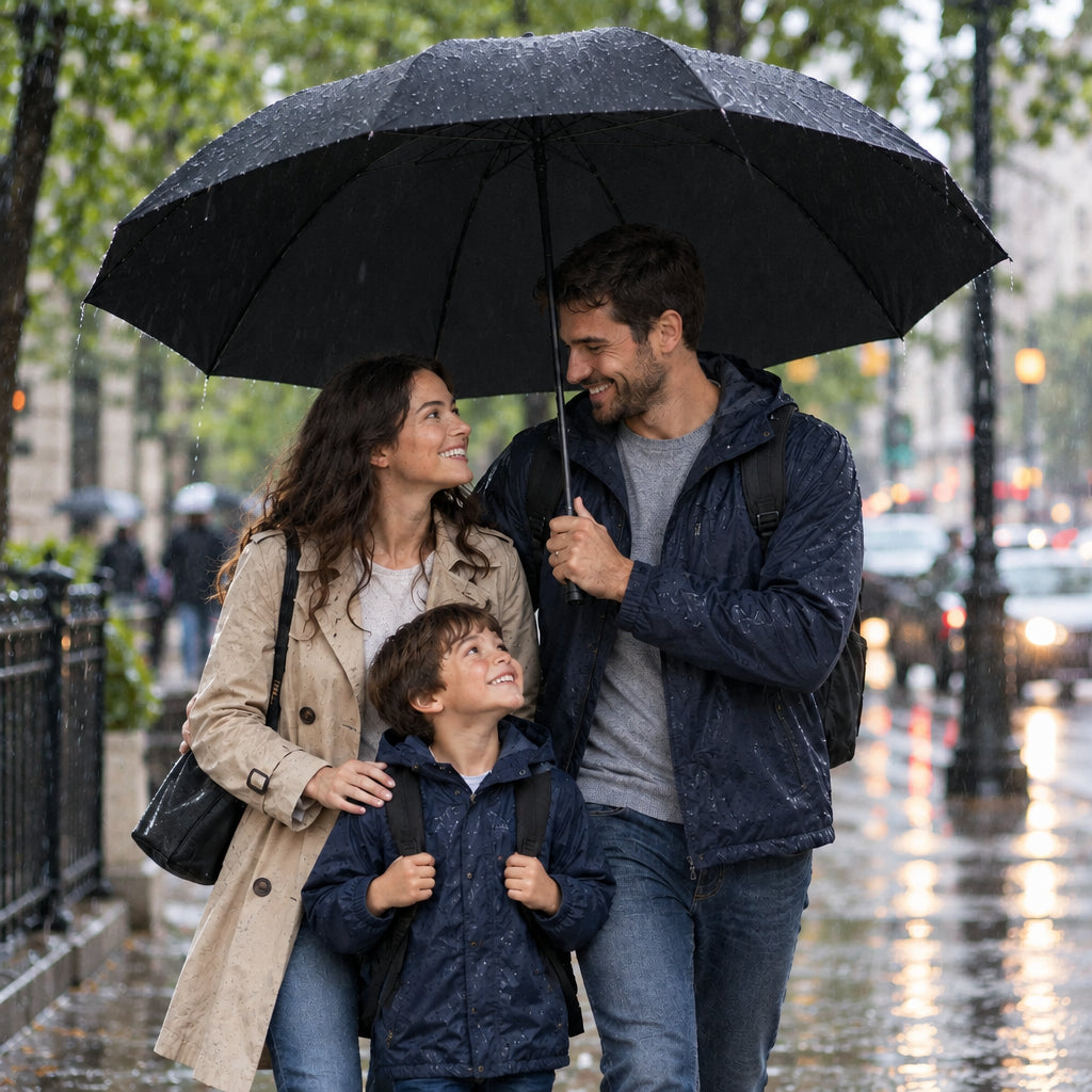 Parapluie pliable surdimensionné 130