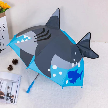 Parapluie Requin Bleu