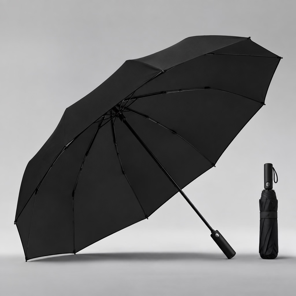 Parapluie pliant triple grande