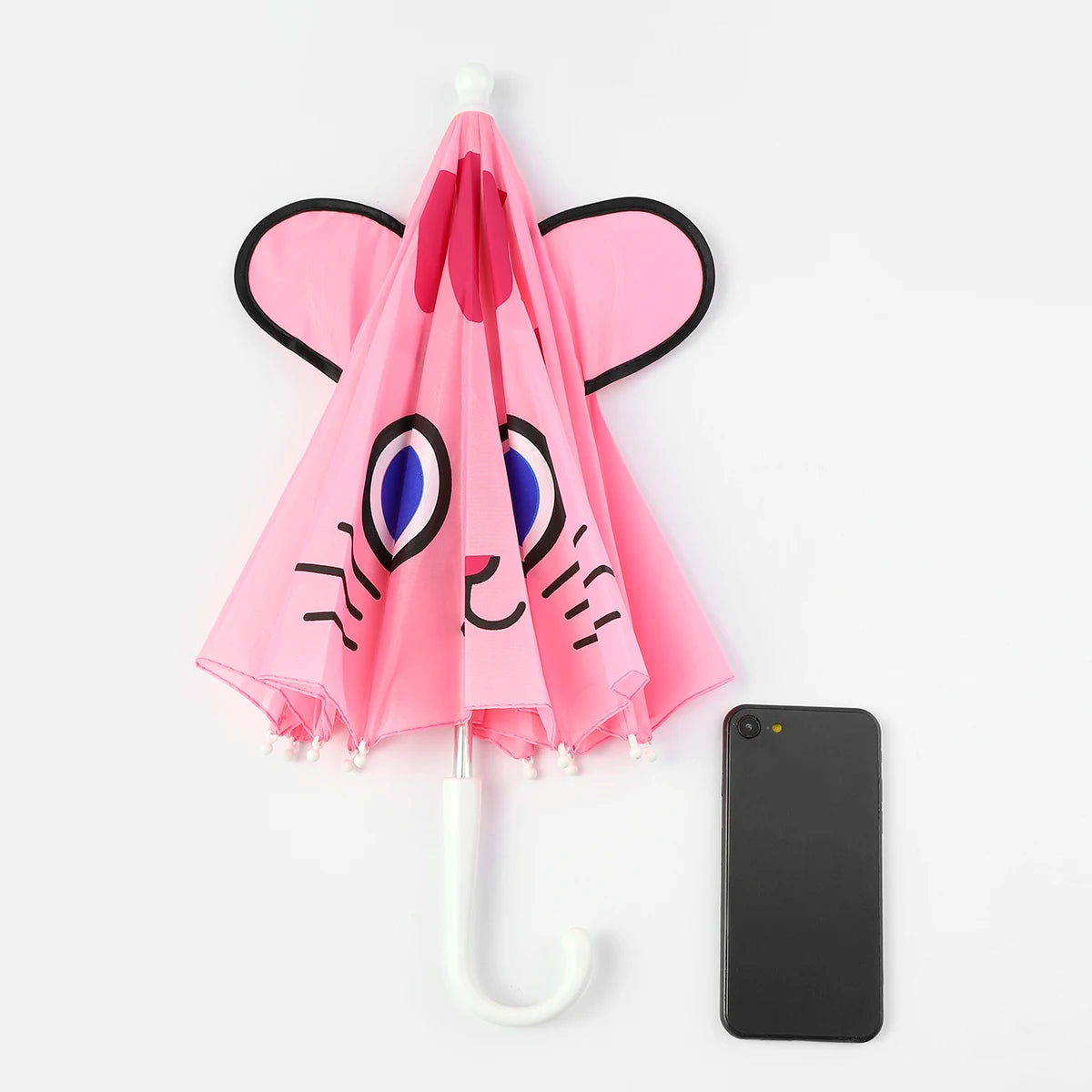 Parapluie chaton rose