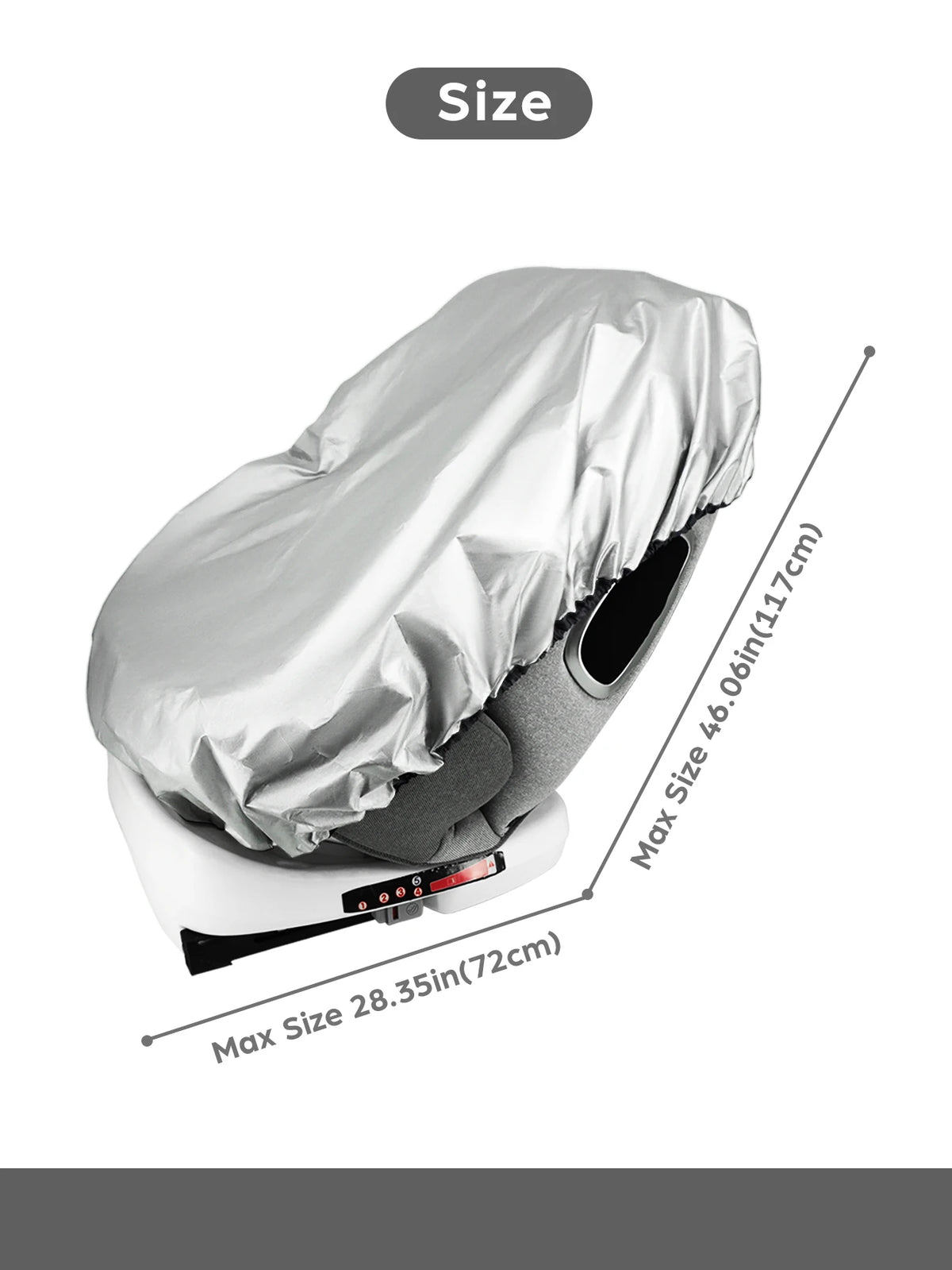 Pare-soleil siège auto bébé