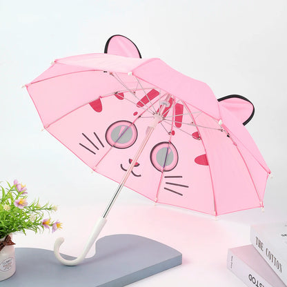 Parapluie chaton rose