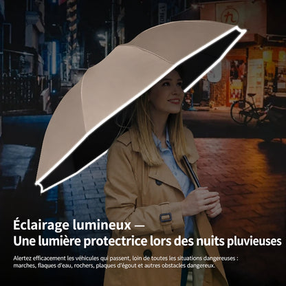 Parapluie inversé réflechissant