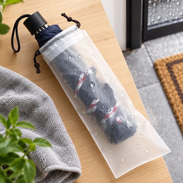 Sac rangement parapluie plastique